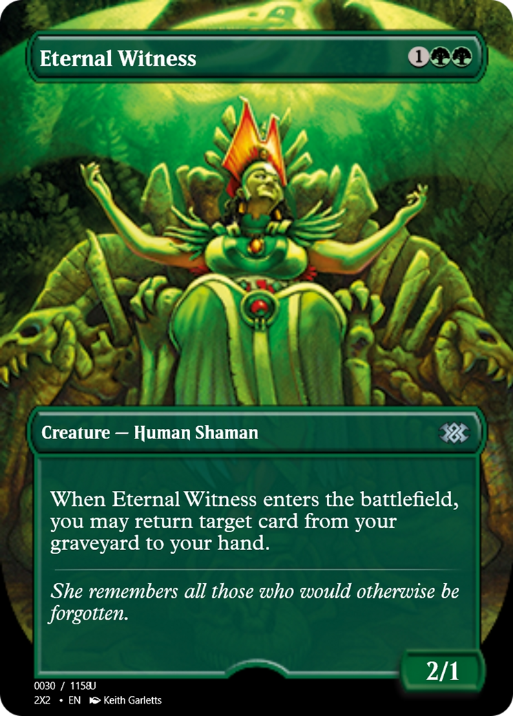 Eternal Witness (PRM-102273) - Magic Online Promos
