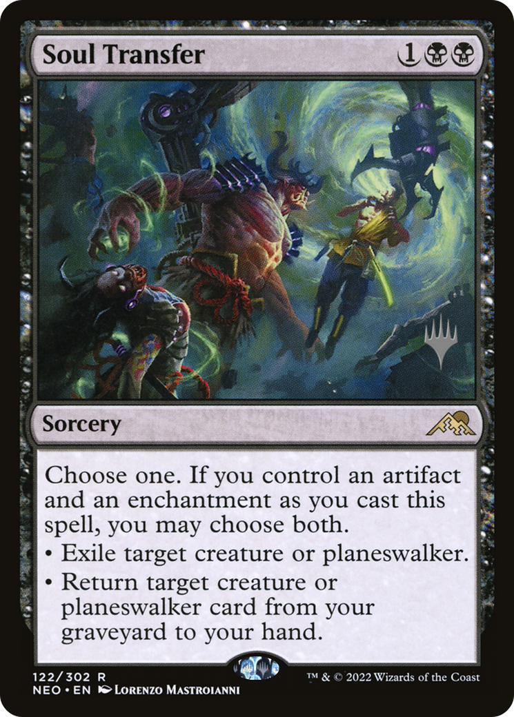 Soul Transfer (PPNEO-122P) - Kamigawa: Neon Dynasty Promos Foil