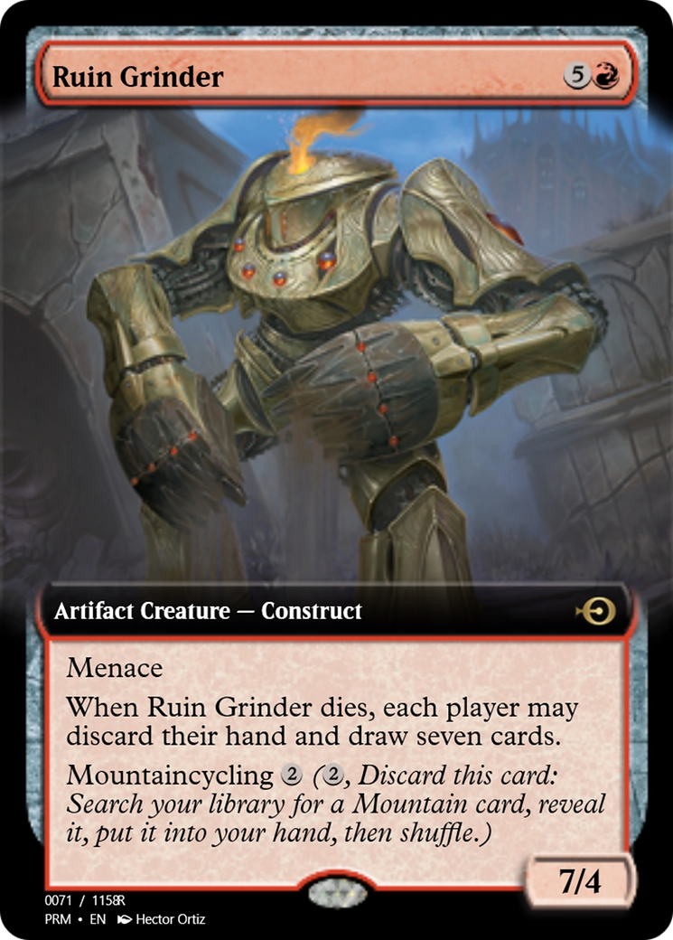 Ruin Grinder (PRM-90114) - Magic Online Promos