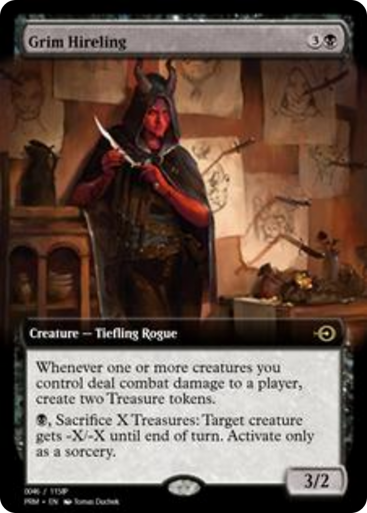 Grim Hireling (PRM-92708) - Magic Online Promos Foil