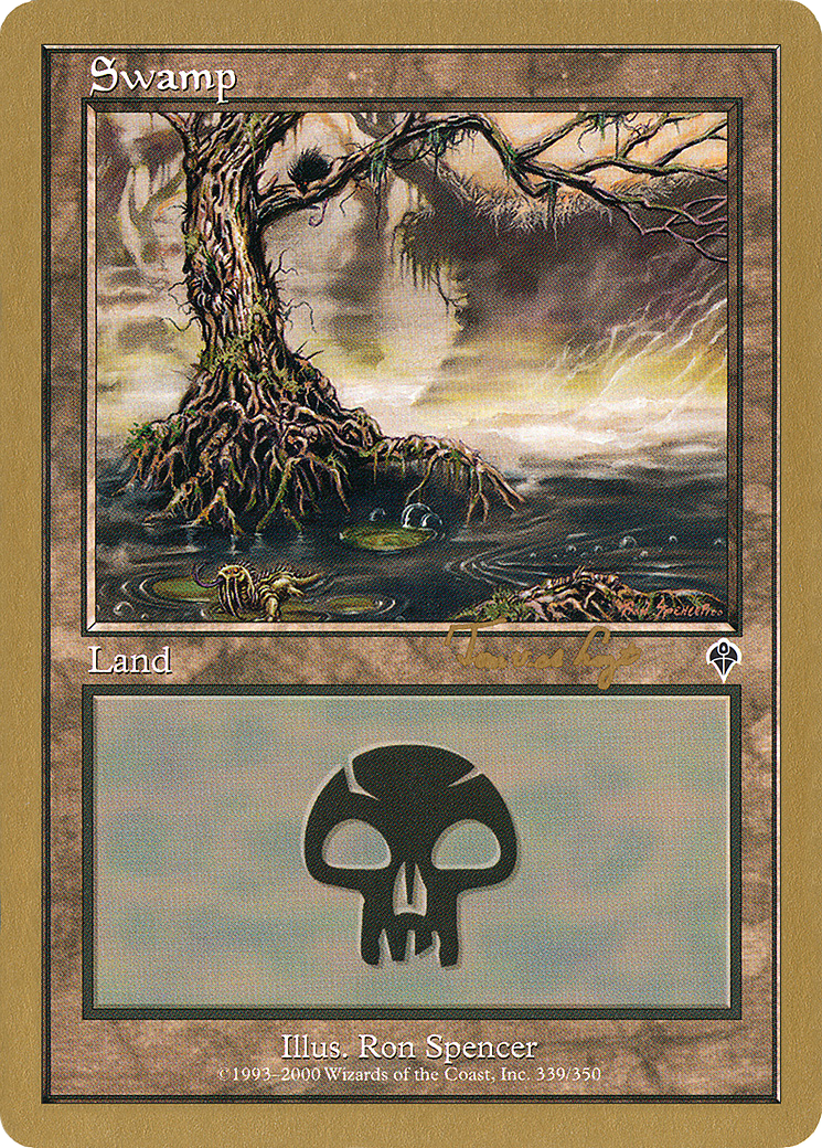 Swamp (339) - 2001 Tom van de Logt (INV) (WCD-TVDL339) - World Championship Decks 2001