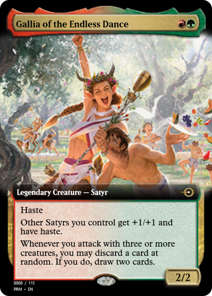 Gallia of the Endless Dance (PRM-79893) - Magic Online Promos