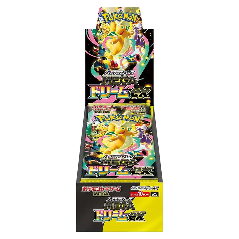 MEGAドリームex box Japanese Pokemon: Mega Dream Ex - Booster Box – Double Sleeved