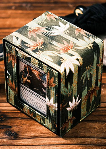 Kakapopo TCG: Deckimono Shogun Deck Box Jade Forest