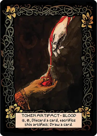 MTG Custom Token Blood