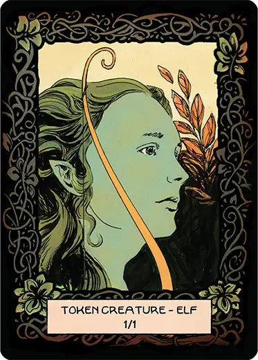 MTG Custom Token Elf