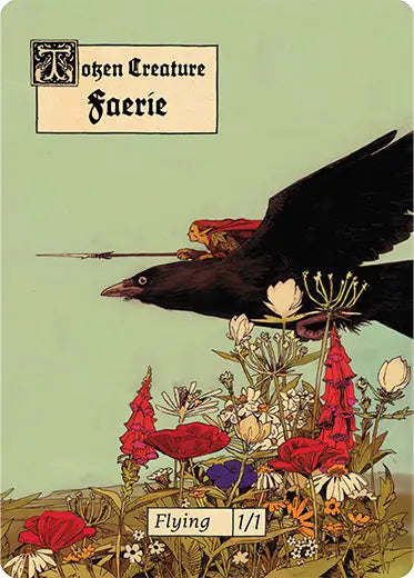 MTG Custom Token Faerie