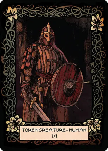 MTG Custom Token Human