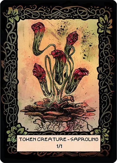 MTG Custom Token Saproling