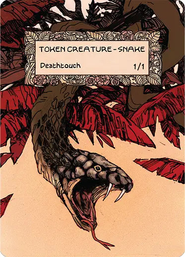 MTG Custom Token Snake