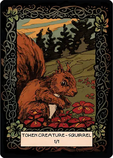 MTG Custom Token Squirrel