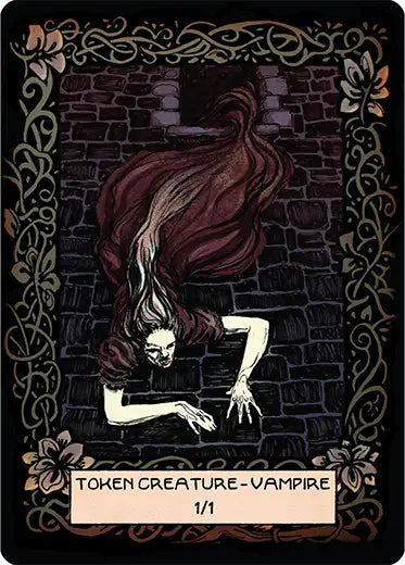 MTG Custom Token Vampire