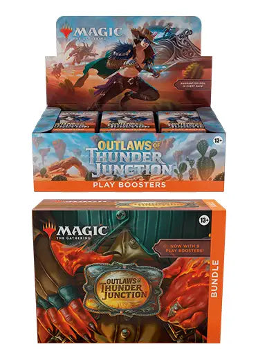 MTG: Outlaws of Thunder Junction - Pay Booster Box & Bundle Double Sleeved MTG: Outlaws of Thunder Junction - Pay Booster Box & Bundle Double Sleeved