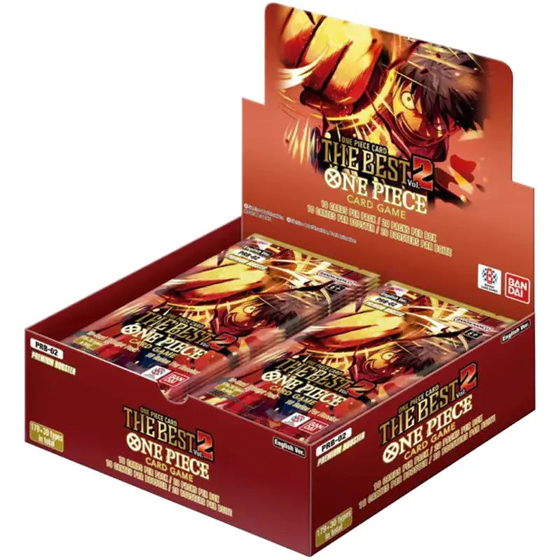 One Piece CG: PRB-02 The Best Vol.2 Booster Box – Lakeof_Rage One Piece CG: PRB-02 The Best Vol.2 Booster Box – Lakeof_Rage