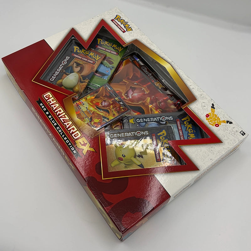 Pokemon TCG: Charizard EX Red & Blue Collection Front