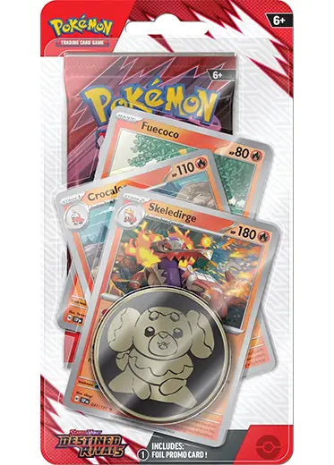 Pokemon TCG: Destined Rivals - Premium Checklane Blister Skeledirge
