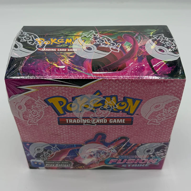 pokemon tcg sword and shield fusion strike booster box Pokemon TCG: Sword & Shield 8 Fusion Strike Booster Box – Double Sleeved
