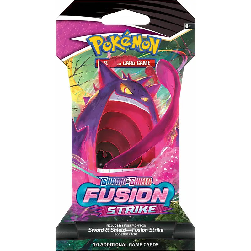 Pokemon TCG: Fusion Strike - Sleeved Booster Pack Mew Gengar