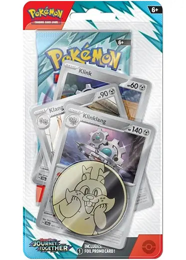 Pokemon TCG: Journey Together - Premium Checklane Blister Klinklang