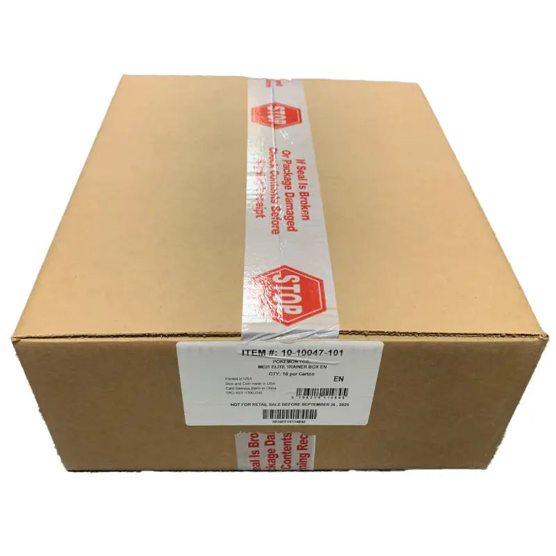 Pokemon TCG: Mega Evolution - ETB Case (10 ETBs)