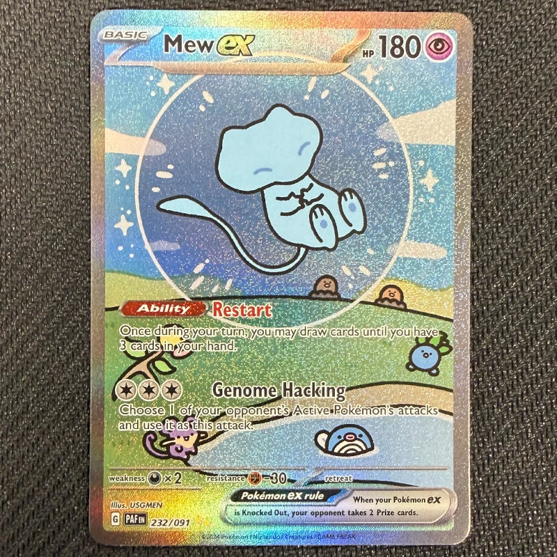 その他 Mew ex 232/091 Pokemon TCG: Paldean Fates - Mew Ex 232/091 – Double Sleeved