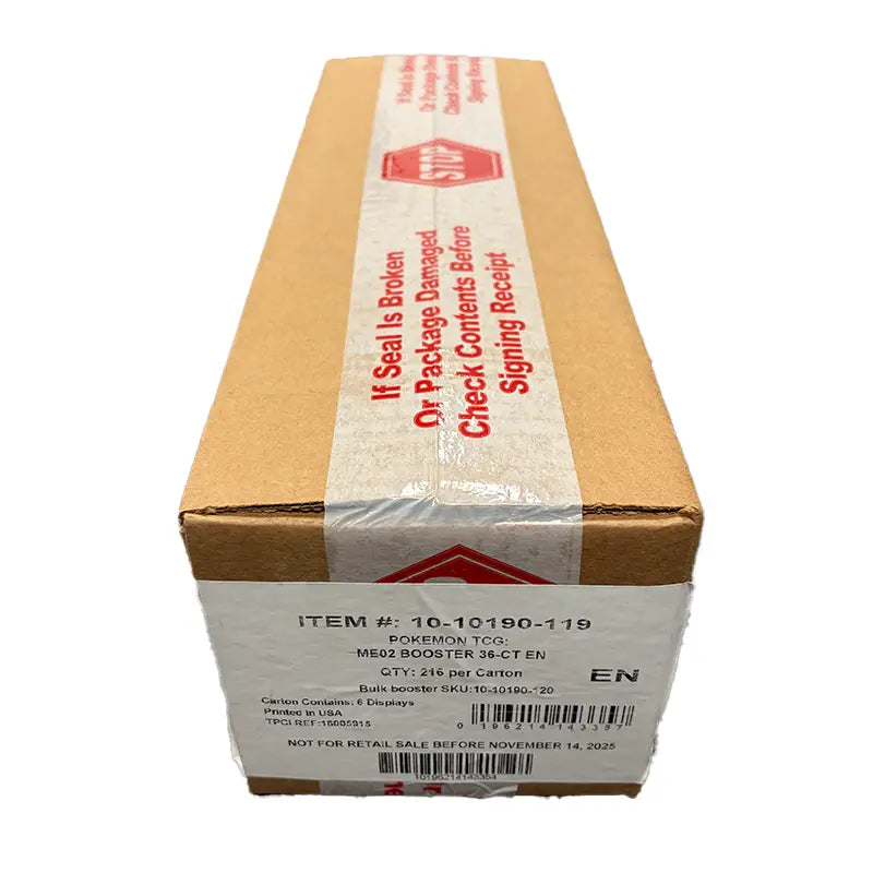 Pokemon TCG: Phantasmal Flames - Sealed Booster Box Case