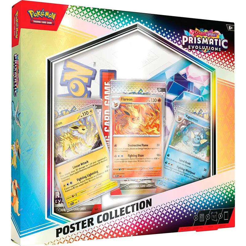 Pokemon TCG: Prismatic Evolutions - Poster Collection