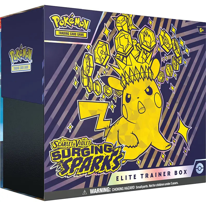 5 Packs Japanese Pokmon Surging Sparks Booster Packs - Factory Sealed Surging  Sparks Booster Box Price
