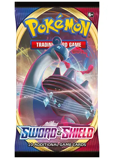 Pokemon TCG: Sword & Shield (Base) Booster Pack Double Sleeved Pokemon TCG: Sword & Shield (Base) Booster Pack Double Sleeved