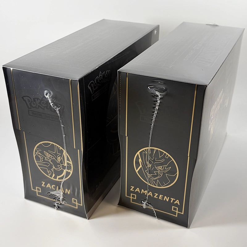 Pokemon TCG: Sword & Shield Elite Trainer Box Plus - Zacian / Zamazenta Set Side