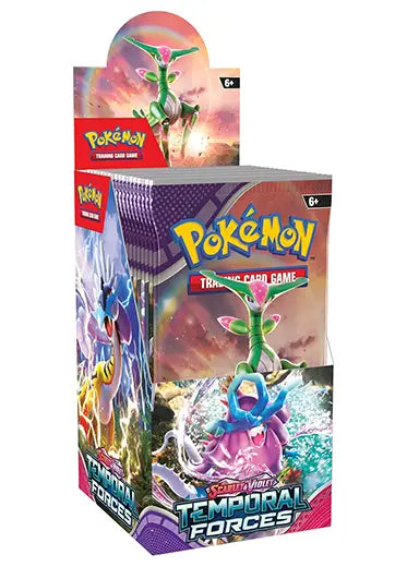 Pokemon TCG: Temporal Forces - Half Booster Box (18 Packs) Double Sleeved Pokemon TCG: Temporal Forces - Half Booster Box (18 Packs) Double Sleeved