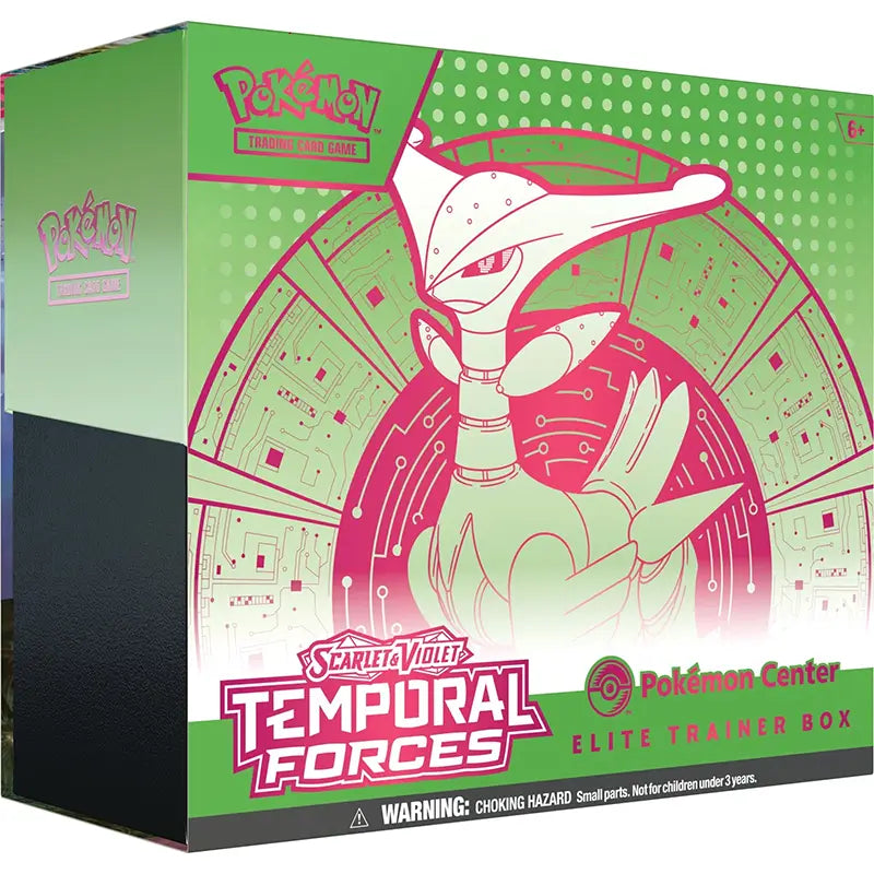 Pokemon TCG: Temporal Forces - Pokemon Center Elite Trainer Box - Iron Leaves