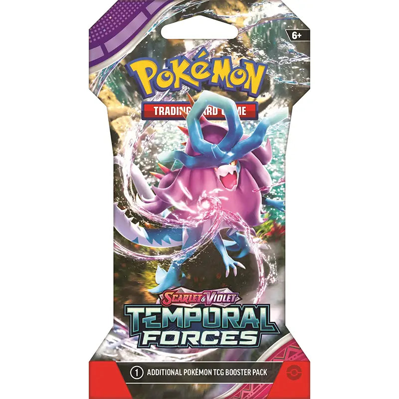 Pokemon TCG: Temporal Forces - Sleeved Booster Pack Walking Wake