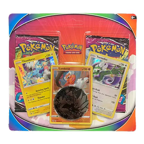 Pokemon TCG: Enhanced 2-Pack Blister: Tornadus, Thundurus, Landorus Double Sleeved Pokemon TCG: Enhanced 2-Pack Blister: Tornadus, Thundurus, Landorus Double Sleeved