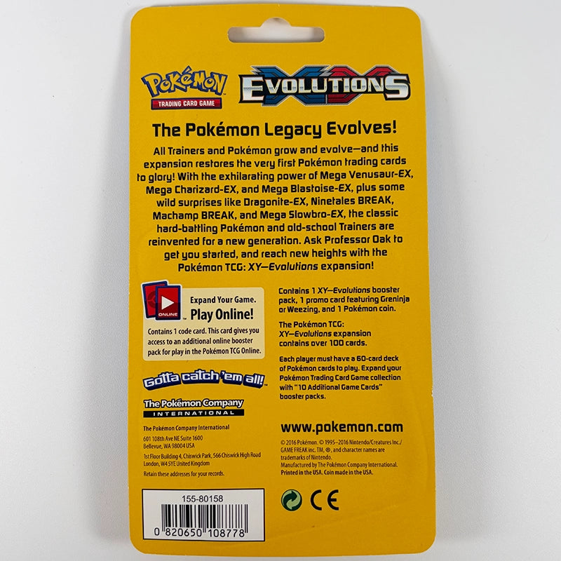 Pokemon TCG: XY Evolutions - Greninja Blister Back