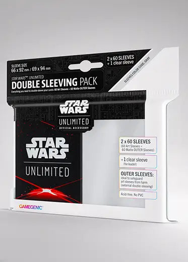 Star Wars Unlimited: Double Sleeving Pack Space Red