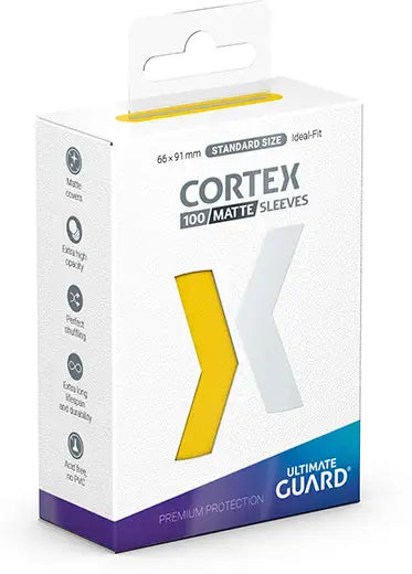 Ultimate Guard: Cortex Matte Sleeves Yellow
