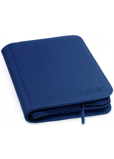 Ultimate Guard Zipfolio XenoSkin™ 4-Pocket Blue