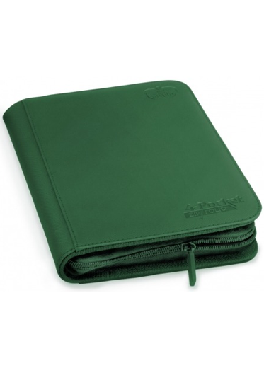 Ultimate Guard Zipfolio XenoSkin™ 4-Pocket Green