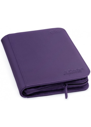 Ultimate Guard Zipfolio XenoSkin™ 4-Pocket Purple