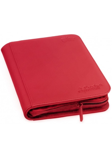 Ultimate Guard Zipfolio XenoSkin™ 4-Pocket  Red