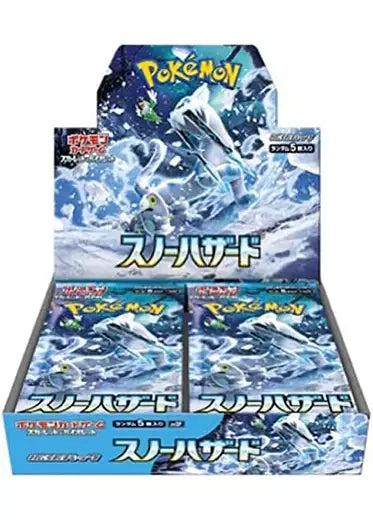 Japanese Pokemon: Snow Hazard SV2P - Booster Box Double Sleeved Japanese Pokemon: Snow Hazard SV2P - Booster Box Double Sleeved