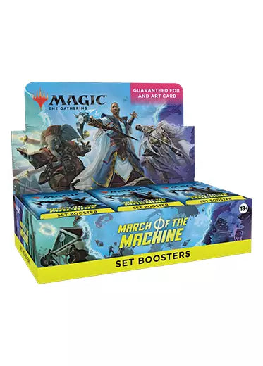 MTG: March of the Machine - Set Booster Box Double Sleeved MTG: March of the Machine - Set Booster Box Double Sleeved