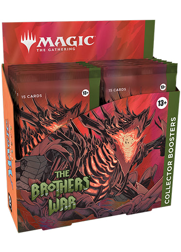 MTG: The Brothers War - Collector Booster Box Double Sleeved MTG: The Brothers War - Collector Booster Box Double Sleeved