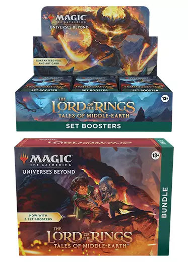 MTG: Lord Of The Rings: Tales of Middle Earth - Set Box + Bundle Double Sleeved MTG: Lord Of The Rings: Tales of Middle Earth - Set Box + Bundle Double Sleeved