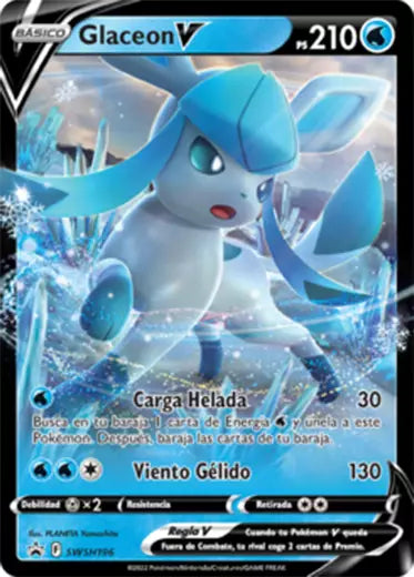 Pokemon TCG: Glaceon V Promo SWSH196