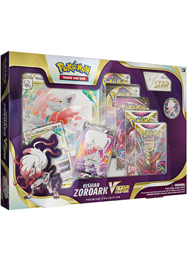 Pokemon TCG: Hisuian Zoroark VSTAR Premium Collection