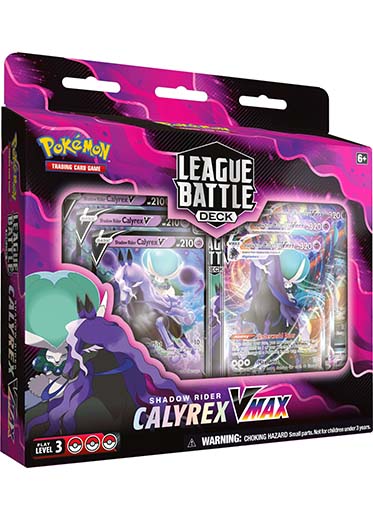 Pokemon TCG: Shadow Rider Calyrex VMAX League Battle Deck
