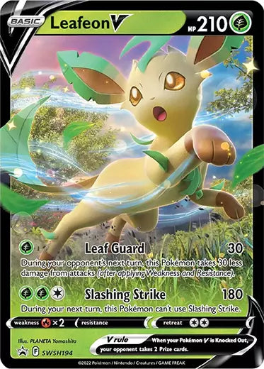 Pokemon TCG: Leafeon V Promo SWSH194