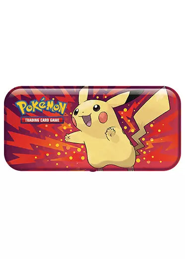 Pokemon TCG: EMPTY Pikachu Pencil Tin EMPTY